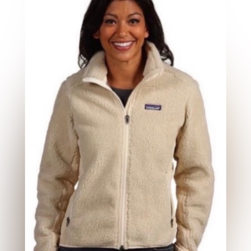 Patagonia Women’s Retro-X Fleece in Natural - size Medium